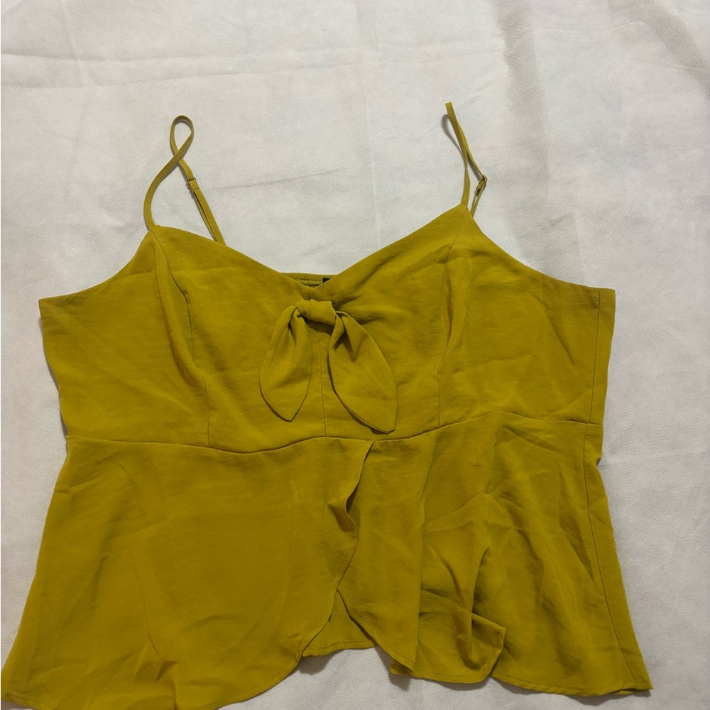 2X Forever 21 Tulip hem Bow Cami